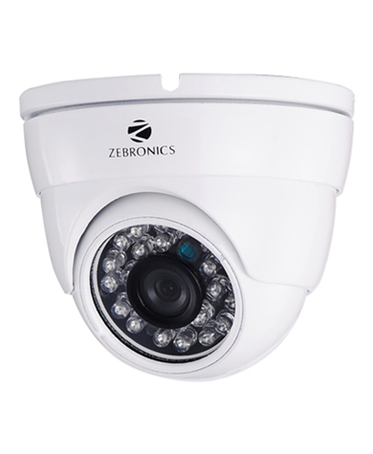 Zebronics ZEB C24AM I3 HD Mini Dome Camera White की तस्वीर