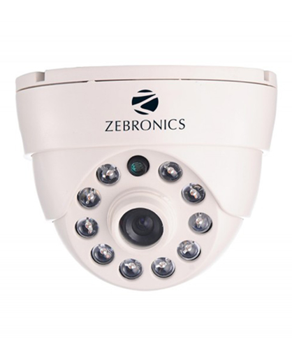 Picture of Zebronics ZEB C14P1 I2  Analog Dome Camera White