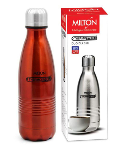 Milton Duo DLX 350ml Thermosteel Insulated Water Bottle की तस्वीर