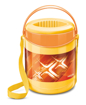 Picture of Milton ECONA DELUXE 3 - 3 Container Lunch Box