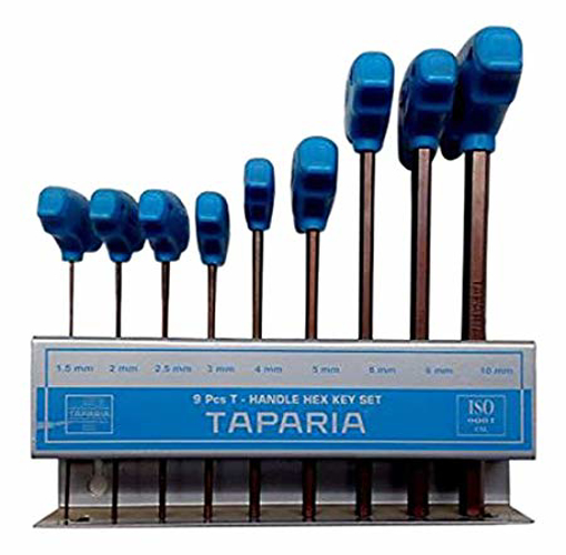Picture of Taparia TAKM9 Handle Allen Key Set