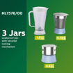 Juicer Mixer Grinder HL7576/00