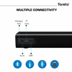 Toreto Sound Blast Wireless Sound Bar With Remote Control TOR 327