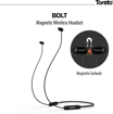 Toreto BOLT 2.0 Magnetic Wireless Headset  TOR 272