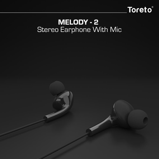 Toreto MELODY 2 Stereo Earphone With Mic