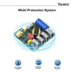 Toreto  UNICHARGE 4 USB Ports and Universal Socket TOR 504