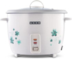 Usha MC 3728 Electric Rice Cooker with Steaming Feature  (2.8 L, White)