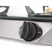 Usha Ebony Neo GS 3003 SS Thicker Strong Glass Top 3 Burner Gas Stove (Black)