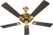 Usha Fontana Maple 1250 mm 5 Blade Ceiling Fan  (Antique Brass)