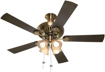 Usha Fontana Maple 1250 mm 5 Blade Ceiling Fan  (Antique Brass)