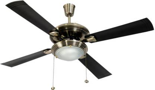 Usha fontana one 1270 mm 4 Blade Ceiling Fan  (antique brass, Pack of 2)