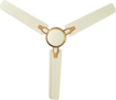 Usha Racer Chrome 1200 mm Ultra High Speed 3 Blade Ceiling Fan  (Rich Ivory, Pack of 1)
