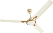 Usha Racer Chrome 1200 mm Ultra High Speed 3 Blade Ceiling Fan  (Rich Ivory, Pack of 1)