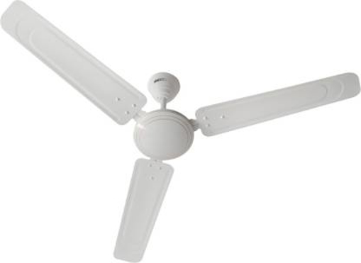 Usha New Zen White 1200mm 1200 mm 3 Blade Ceiling Fan  (White, Pack of 1)