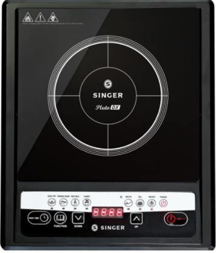 Singer DX2000 Induction Cooktop  (Black, Touch Panel)