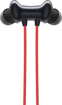 OnePlus Bullets Wireless Z Bass Edition Bluetooth Headset  (Reverb Red, In the Ear)