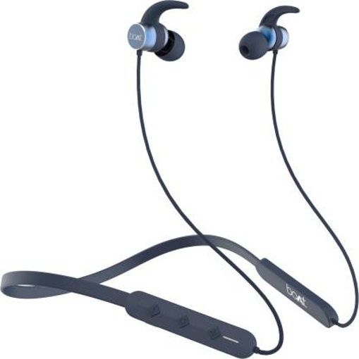 boAt Rockerz 255F Pro with Fast Charging Bluetooth Headset  (Navy Blue, In the Ear)
