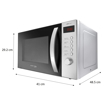 Voltas Beko 23 L Convection Microwave Oven (MC23BSD, Inox)