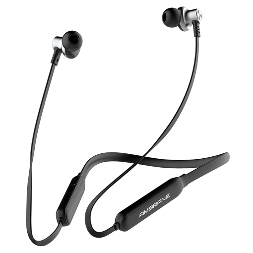 Ambrane ANB-83 Collar Neckband Earphone with Magnetic Earbuds