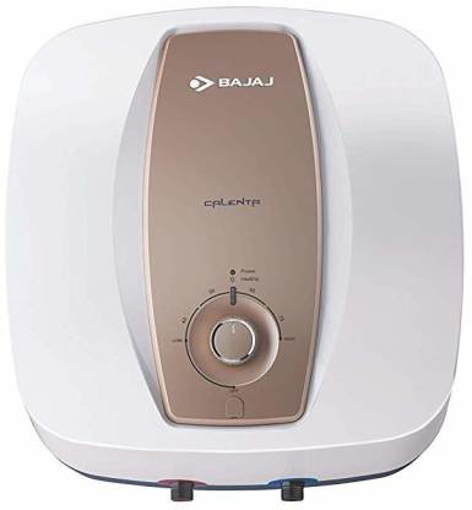 Bajaj 25 L Storage Water Geyser CALENTA MECHANICAL White & Gold