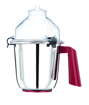 BAJAJ GX 4701 800 Mixer Grinder 4 Jars Red White की तस्वीर