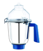 Picture of Bajaj Beryl Persian Blue 750 Watts, 3 Jar Mixer Grinder with Anti-germ & Anti-dust coating