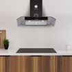 Faber Hood Arco 3D Plus T2S2 BK LTW 90 Wall Mounted Chimney