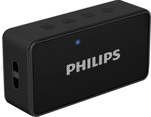 Philips BT60BK 94 3 W Bluetooth Speaker Black  Mono Channel
