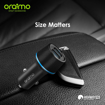 Oraimo Highway Pro 22.5w QC3.0 PE2.0 dual USB ports fast charging car charger Black