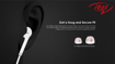 Itel IEP21 Wired Headset Black In the Ear