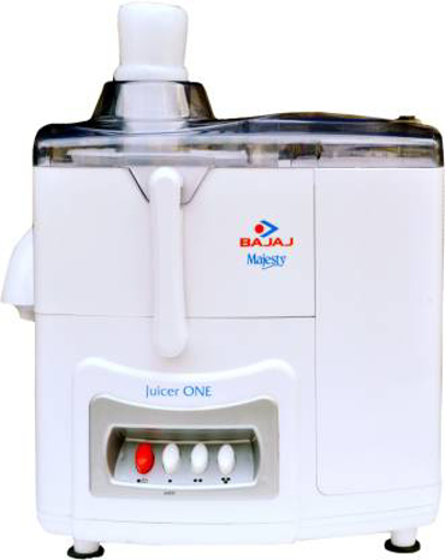 Bajaj Majesty Juicer One 500 Watt Motor Juicer White 1 Jar
