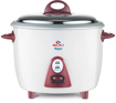 Bajaj Majesty New RCX 3 1.5 litres 350 Watt Multifunction Rice Cooker White Pink