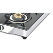 Bajaj CGX4  4 Burner Stainless Steel Glass ISI Certified Gas Stove Black