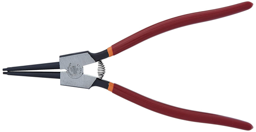 Picture of Taparia 1443 13 Steel 320mm External Straight Nose Circlip Plier Red and Black