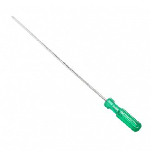 Picture of Taparia 833 Steel 4.0 x 0.6mm Flat Tip Screw Driver Green and Silver