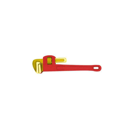 Taparia 25x200mm BE CU Non Sparking Pipe Wrench 130 1002 की तस्वीर