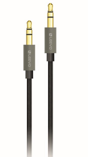 Picture of Leevo 127 AUX CABLE 3.5MM JACK 1.2M WITH METAL SHELL