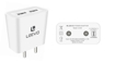 Picture of Leevo LE 09 2.4 A Multiport USB Charger  White