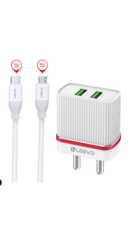 Picture of Leevo Travel Charger LE 10  White