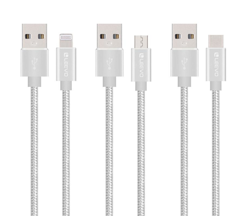Picture of Leevo 180L 2A Lightning UCB To USB Cable 1M