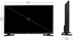 Picture of SAMSUNG 80 cm 32 inch HD Ready LED Smart TV  UA32T4700AKXXL