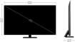 Picture of Samsung 163 cm 65 inches 4K Ultra HD Smart QLED TV QA65Q80TAKXXL Carbon Silver  2020 Model