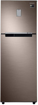 SAMSUNG 275 L Frost Free Double Door 2 Star Refrigerator  Luxe Brown RT30T3422DX HL की तस्वीर
