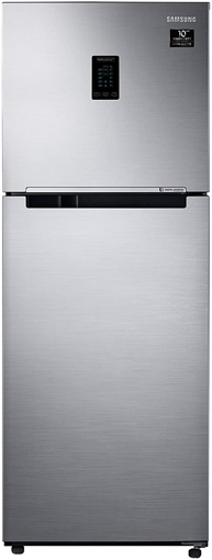 Picture of SAMSUNG 324 L Frost Free Double Door 2 Star Convertible Refrigerator  Refined Inox RT34T4542S9 HL