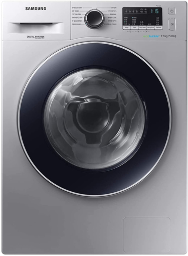 SAMSUNG 7 5kg Fully Automatic Front Load Grey  WD70M4443JS TL की तस्वीर
