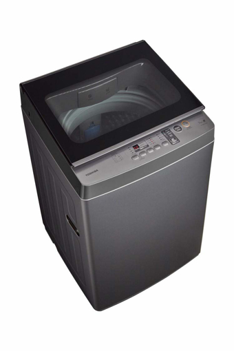 TOSHIBA 7 kg I clean 15 Minute Quick Wash GREATWAVES Technology Fully Automatic Top Load Grey Fully Automatic Top Load Grey AW J800A IND SG की तस्वीर