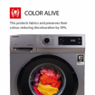 TOSHIBA 7.5 kg COLOR ALIVE Drum Clean Technology 15 Minute Quick Wash Fully Automatic Front Load with In built Heater Silver TW BJ85S2 IND की तस्वीर