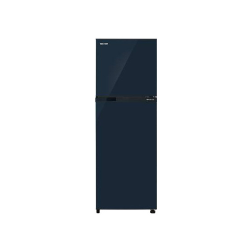 Picture of TOSHIBA 272 L Frost Free Double Door 2 Star Refrigerator  Blue Uniglass GR B31INU UB