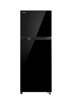 TOSHIBA 325 L Frost Free Double Door 2 Star Refrigerator  Black Glass GR AG36IN XK की तस्वीर