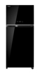 Picture of TOSHIBA 661 L Frost Free Double Door 2 Star Refrigerator Black Glass GR AG66INA XK